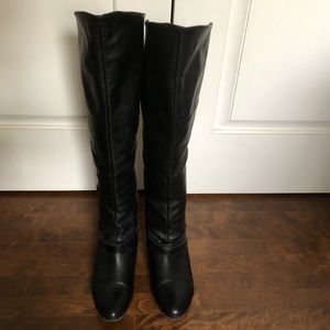 Black Leather Boots